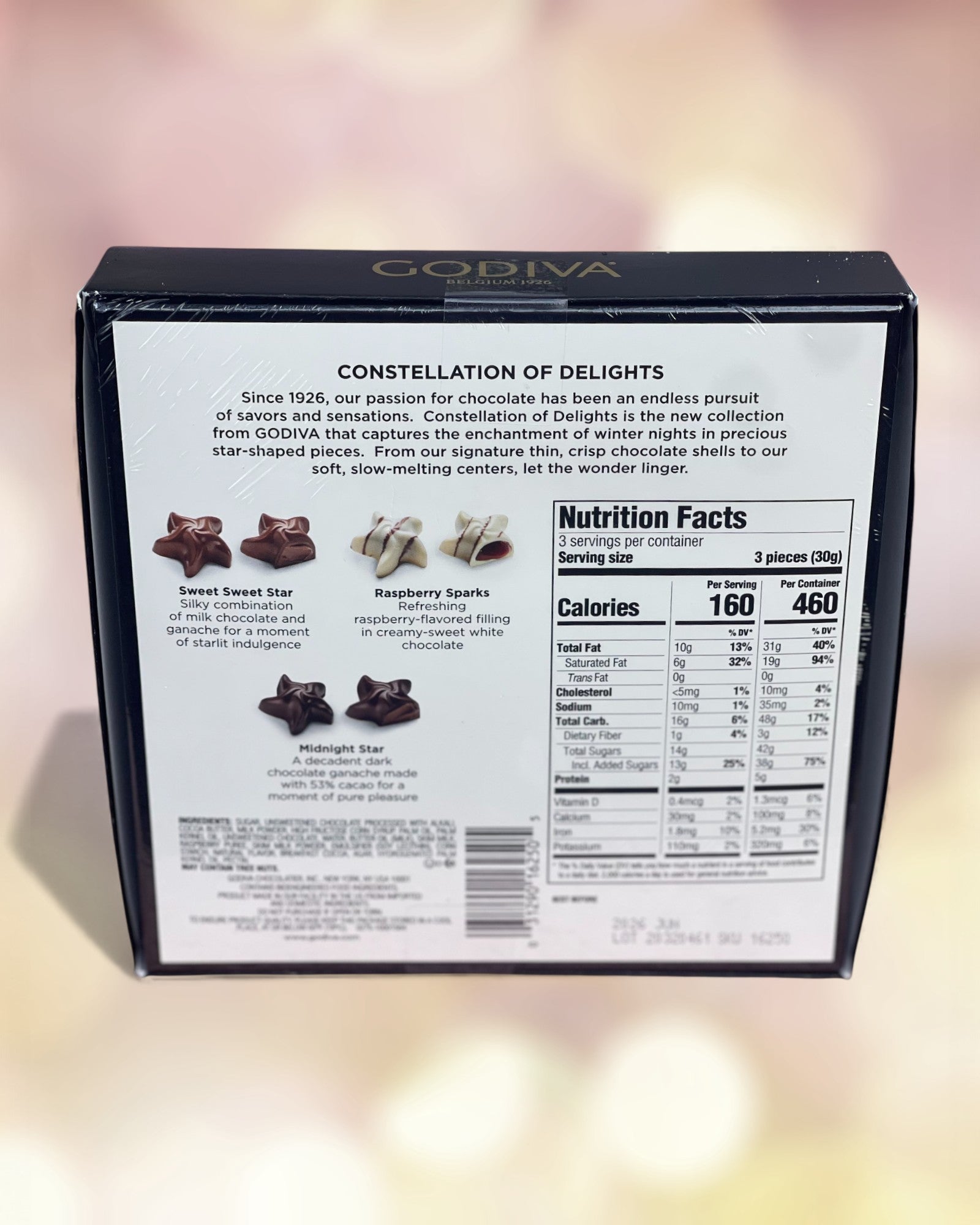 Sky Full of Stars Godiva Masterpiece 6 Piece Constellation Box