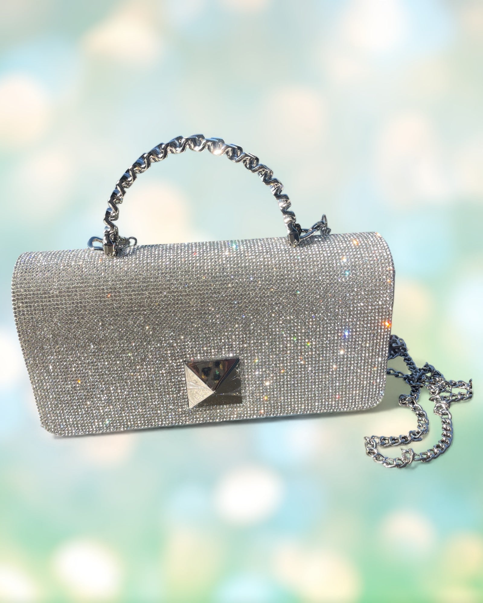 The Grammys Rhinestone Crystal Bag