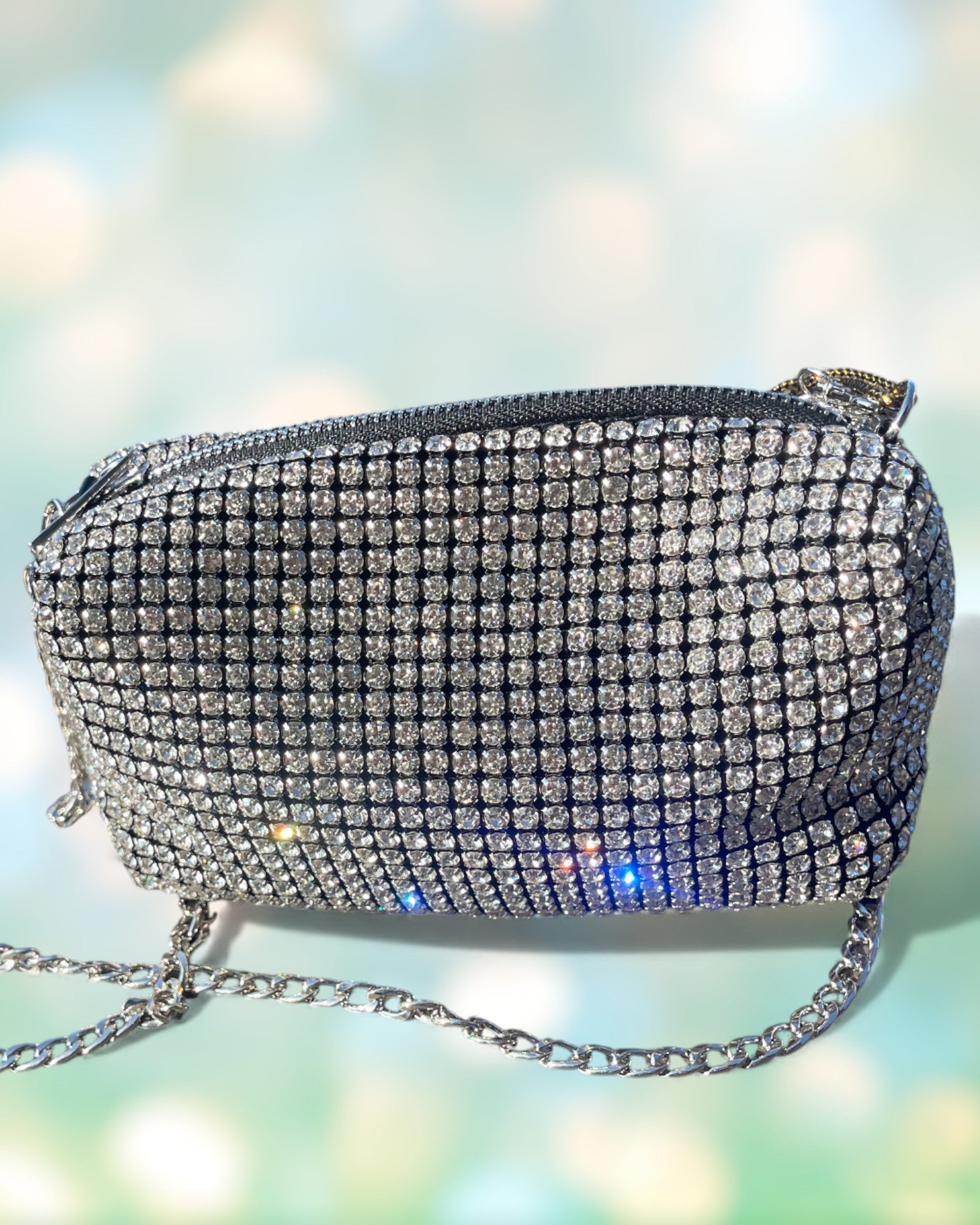 The Hollywood Nights Rhinestone Crystal Bag