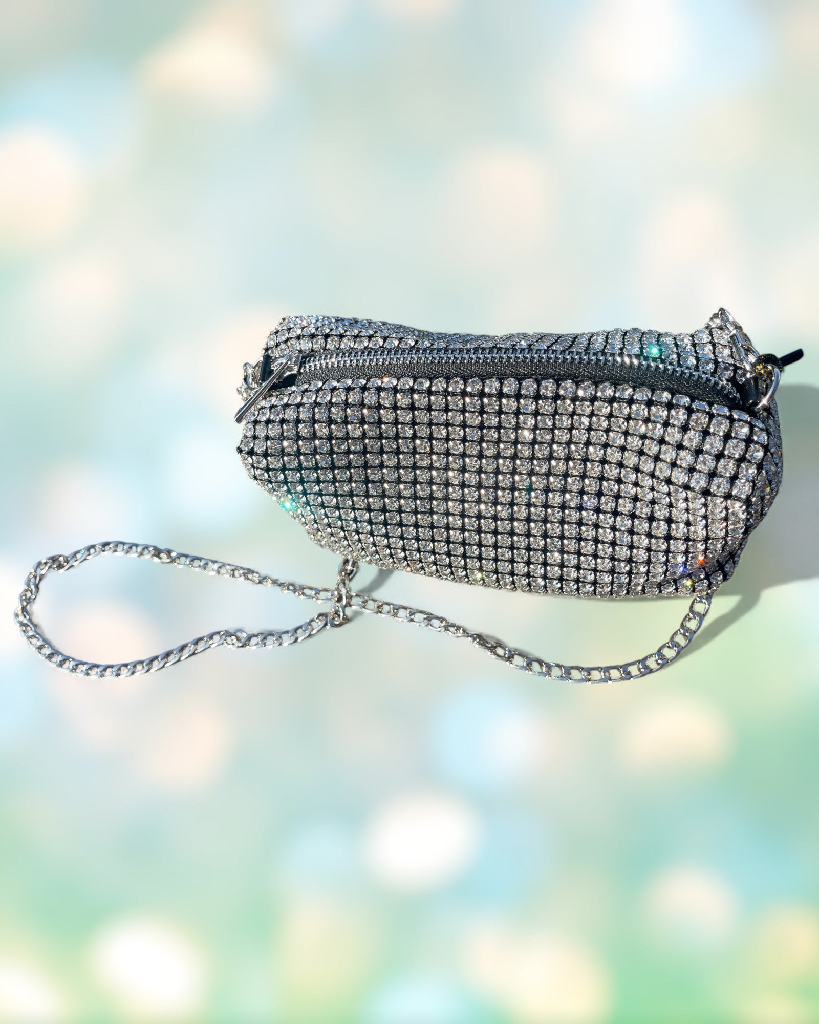 The Hollywood Nights Rhinestone Crystal Bag