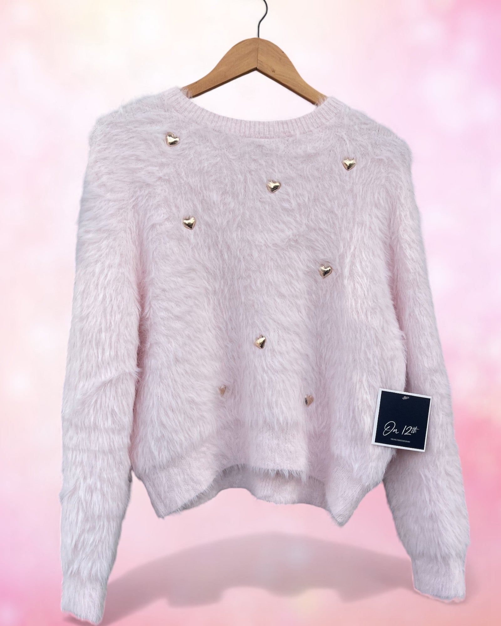 The Heart of Gold Vegan Cashmere Sweater