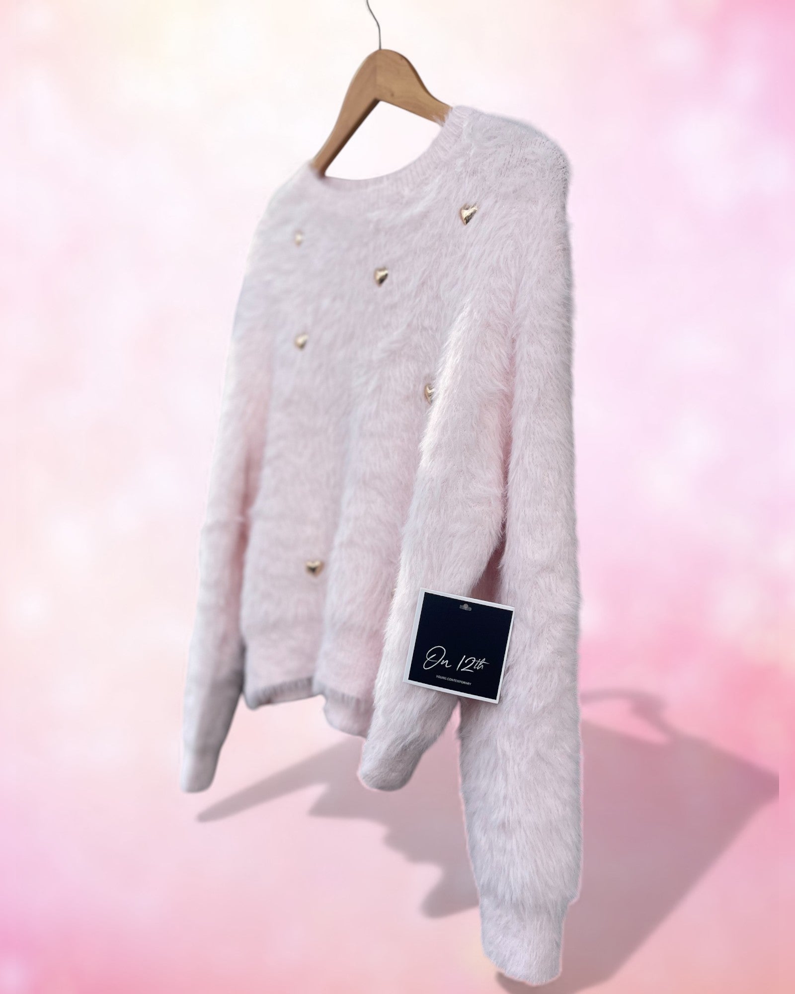 The Heart of Gold Vegan Cashmere Sweater