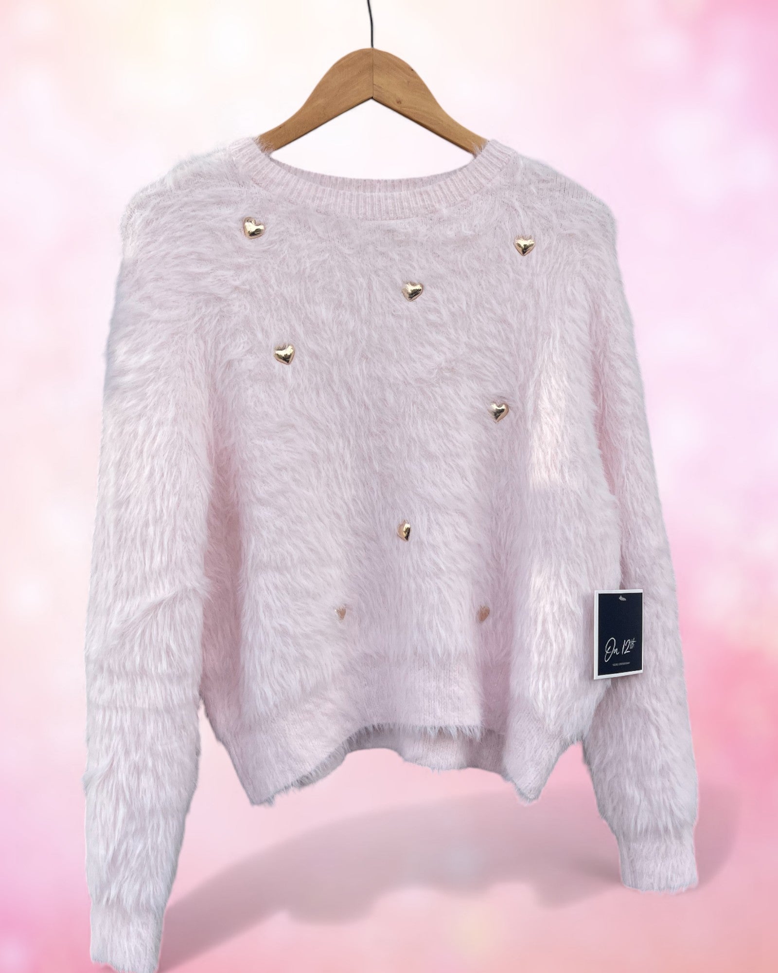 The Heart of Gold Vegan Cashmere Sweater